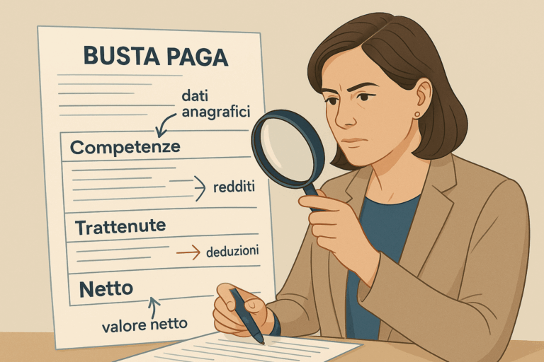 Leggere la Busta Paga: Guida Semplice per Capire Tutte le Voci