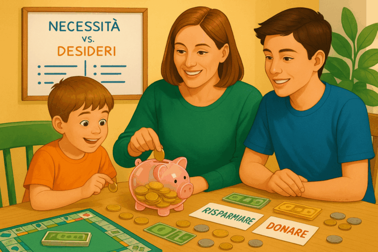 Educazione Finanziaria per Bambini e Ragazzi: Come Iniziare in Famiglia